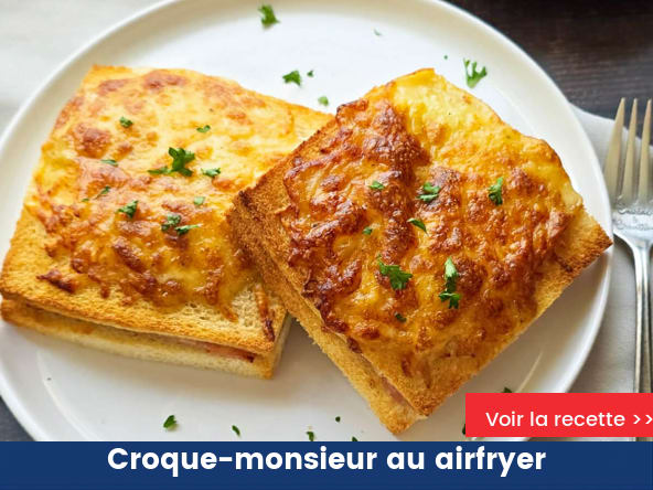 Croque-monsieur au airfryer